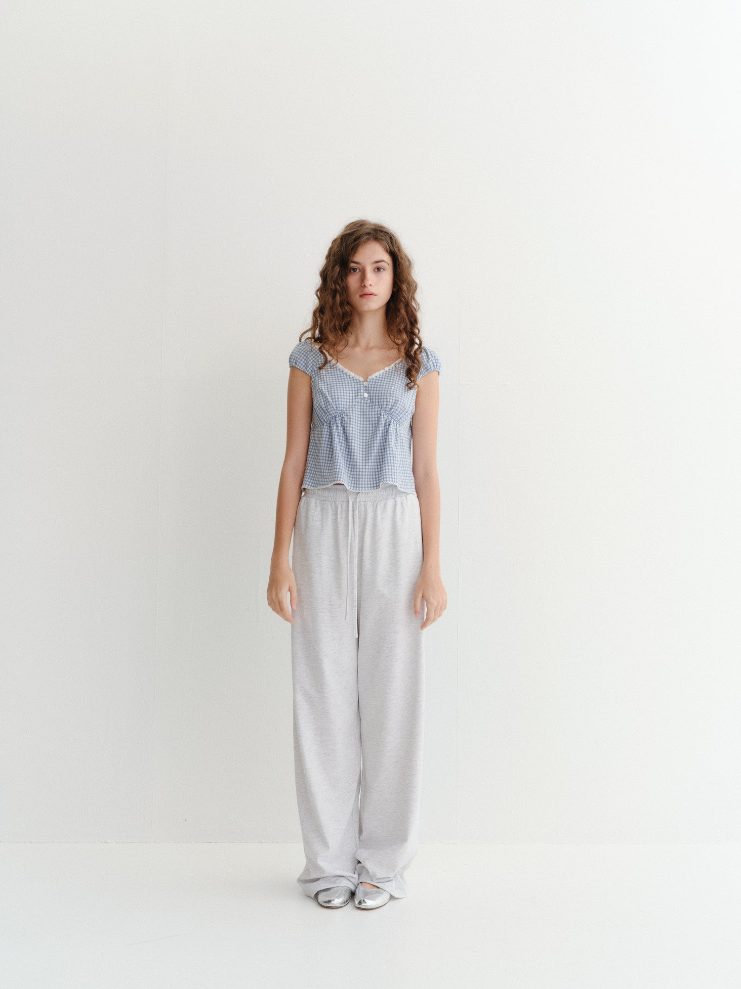 Blouse Vichy Bleu - Dunst