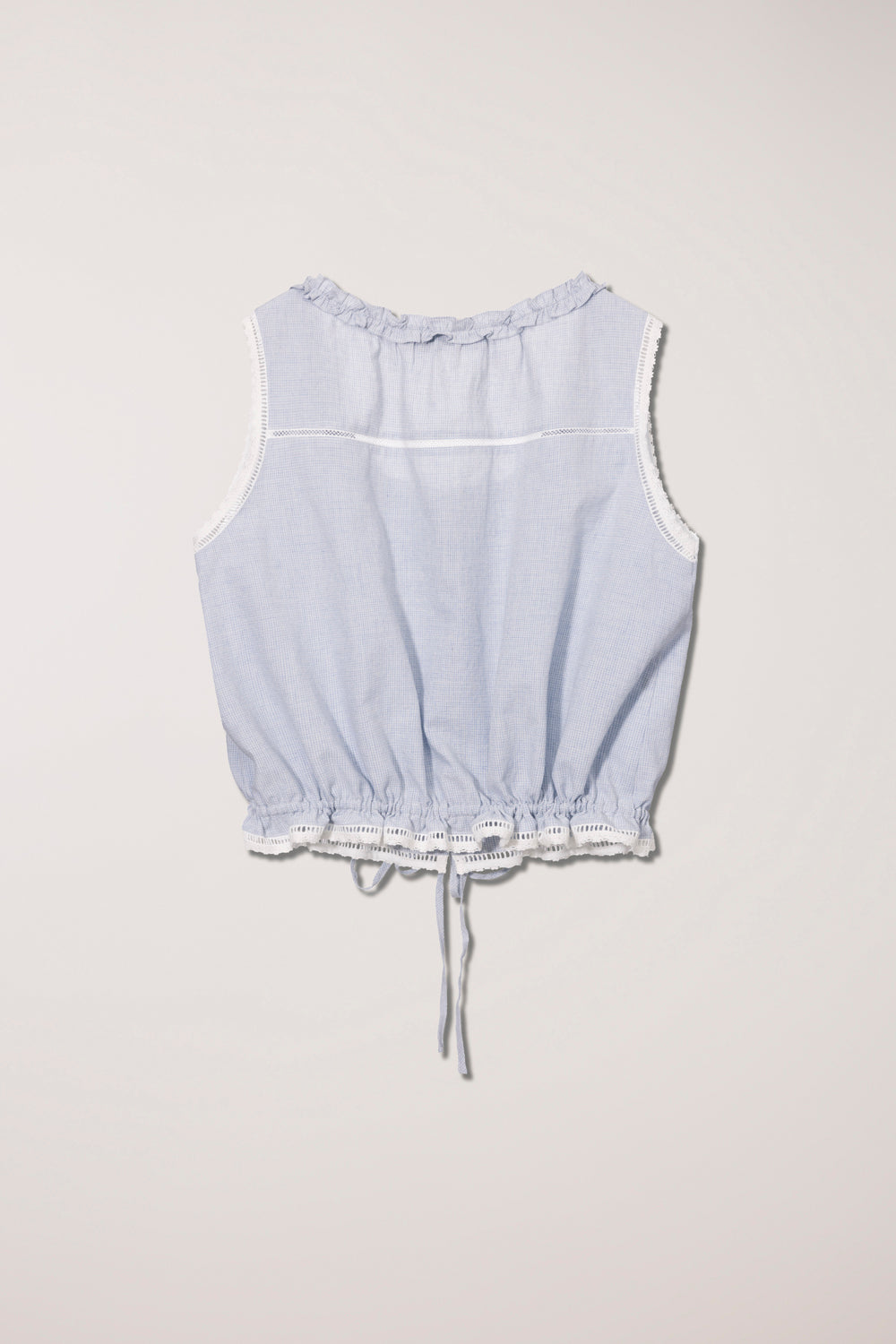 Blouse Bleue Sans Manches - Dunst