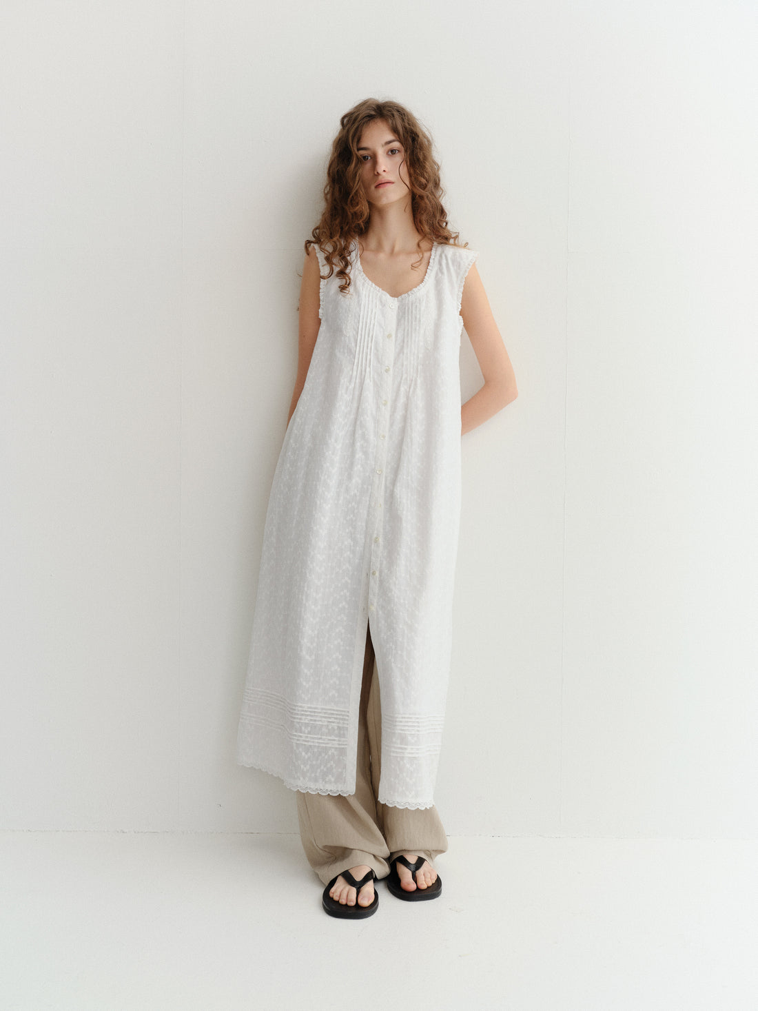 Robe Babydoll Blanche - Dunst