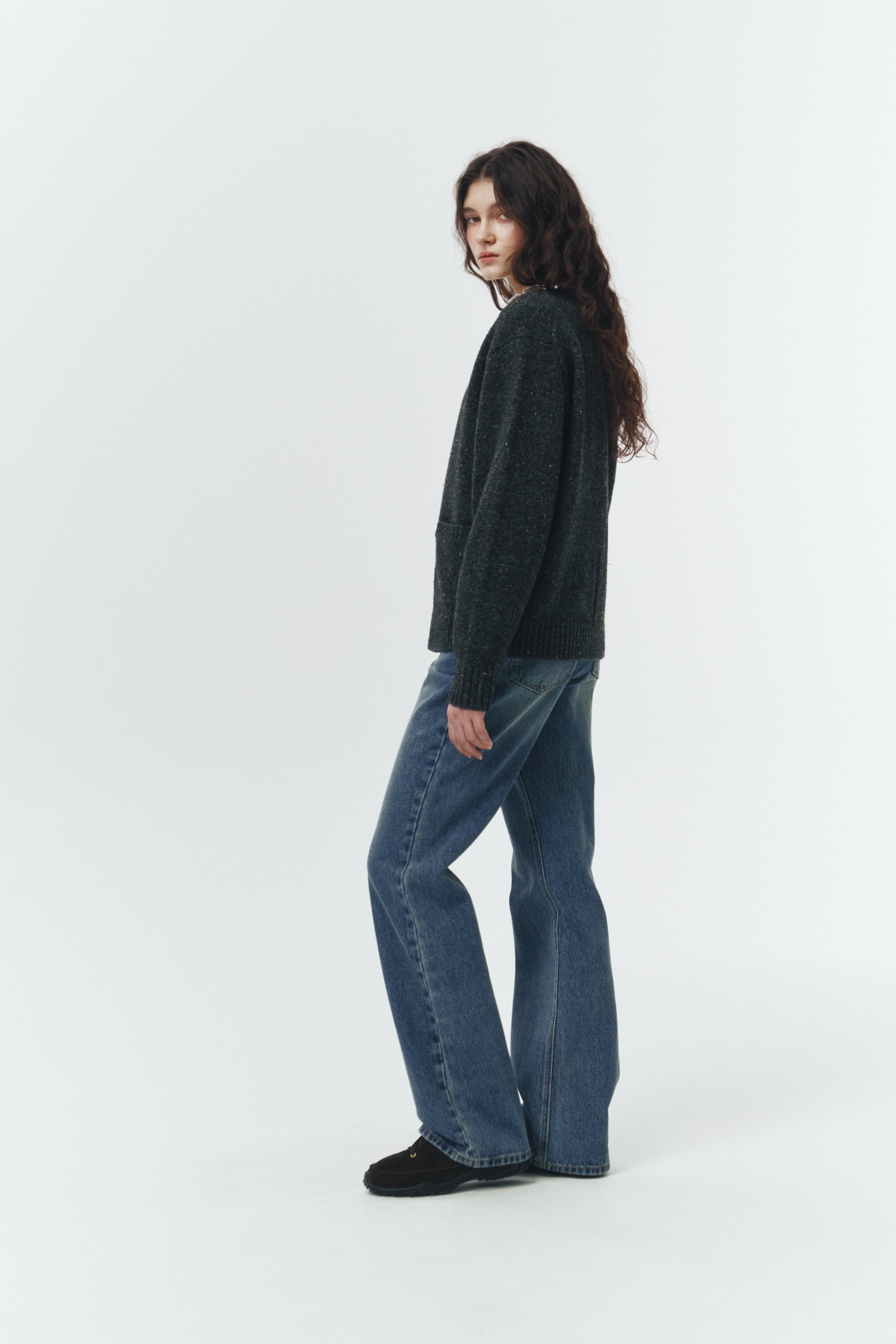 Jeans Relax Flare Classic Blue - Dunst
