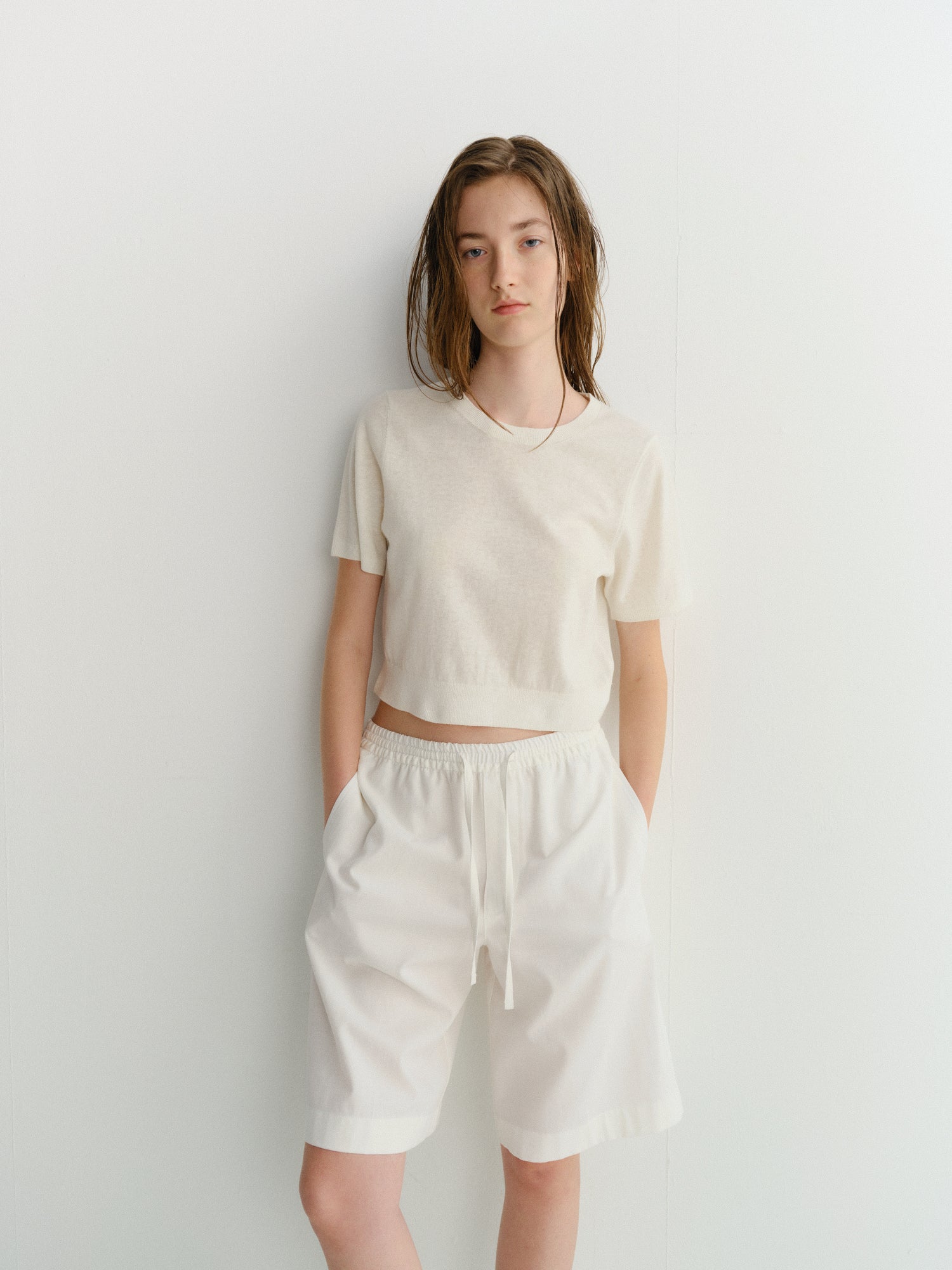 Bermuda Coton Blanc - Dunst