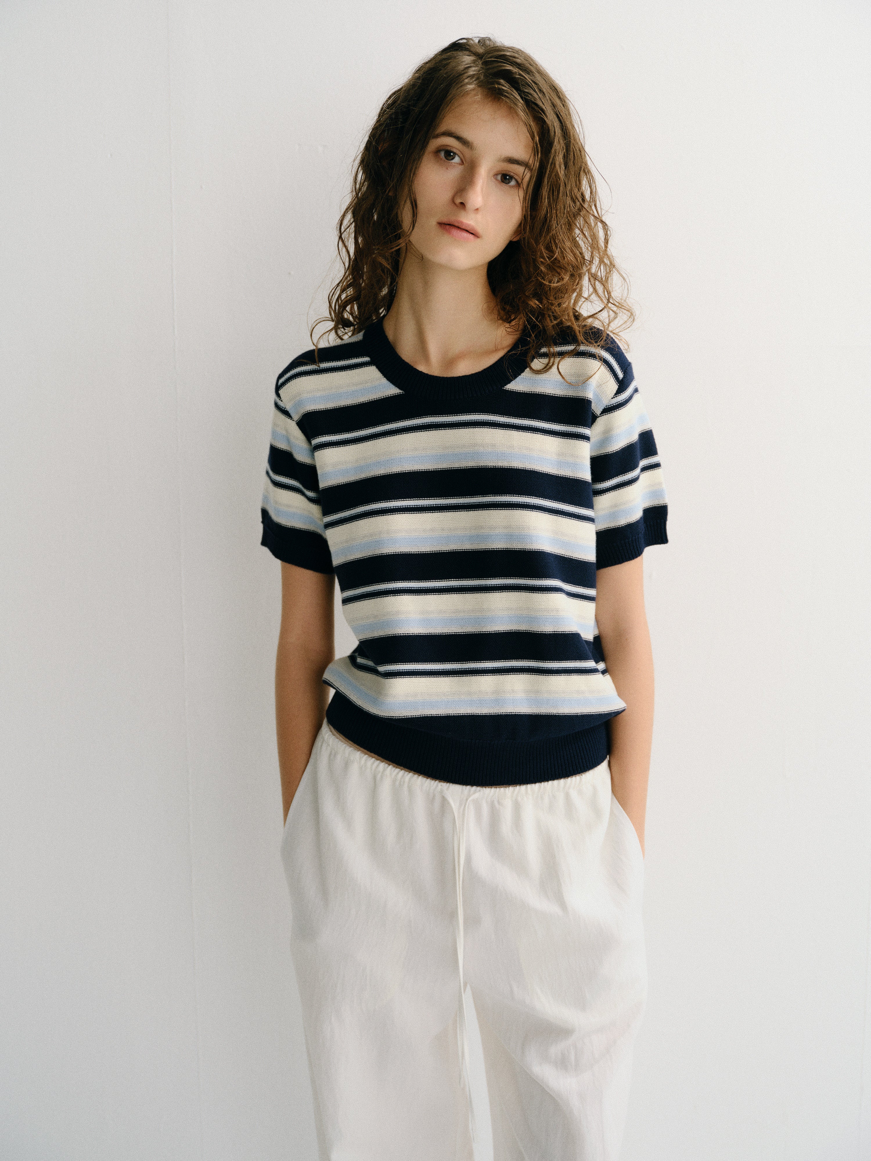 Pantalon Coton Lin Ivoire - Dunst
