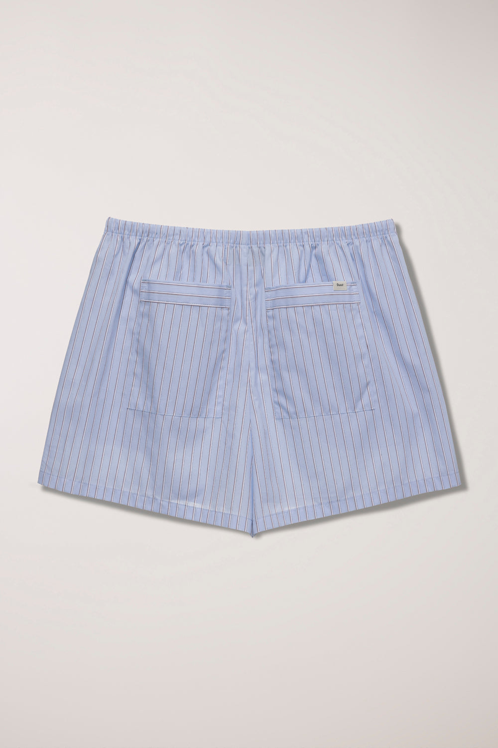 Mini Short Rayé Bleu Coton - Dunst