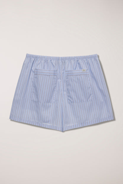 Mini Short Rayé Bleu Coton - Dunst