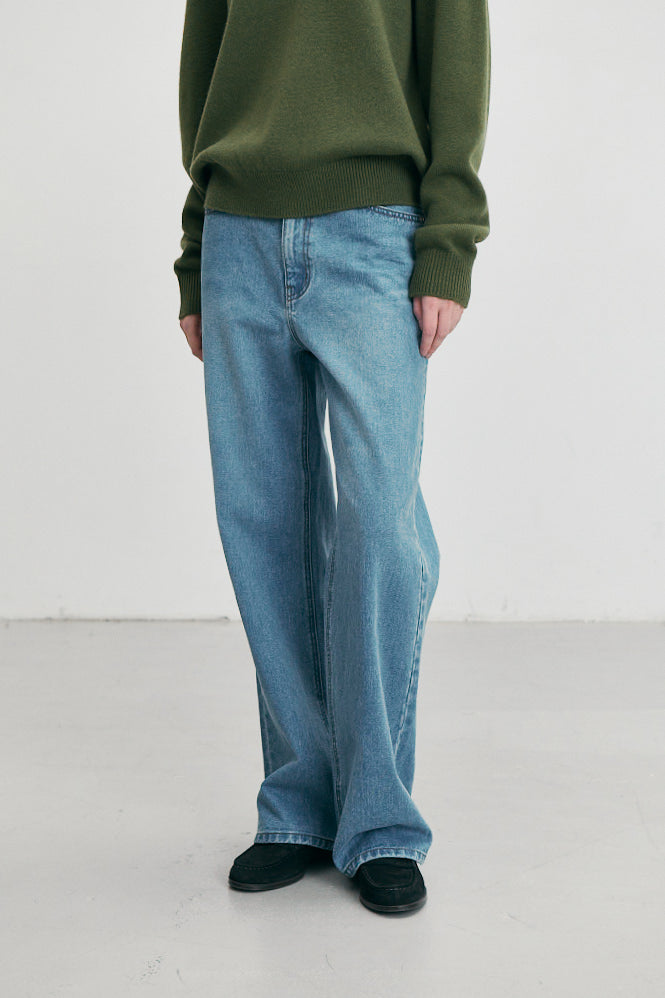 Jean Large Bleu Clair - Dunst