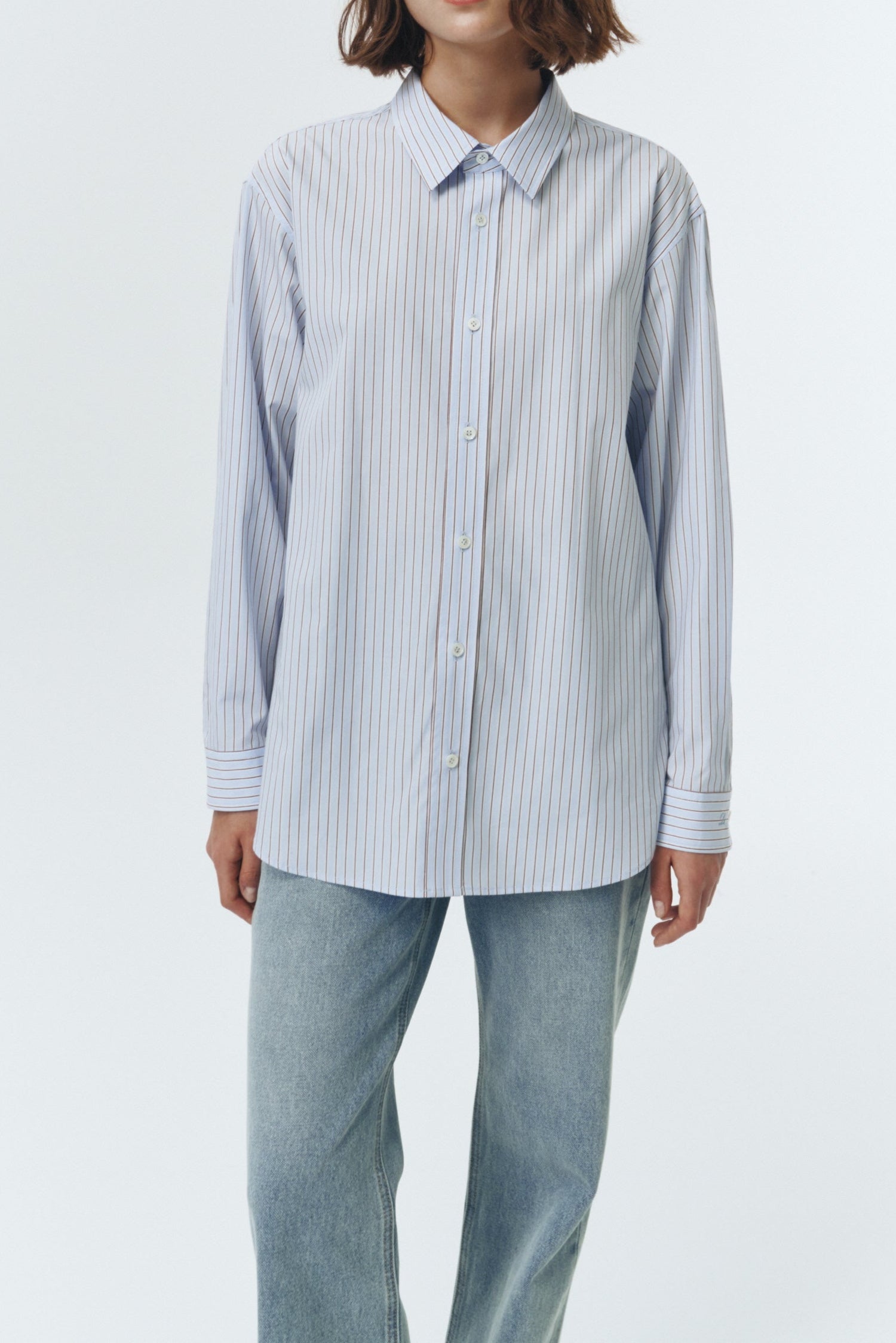 Chemise Informal Bleu / Marron - Dunst