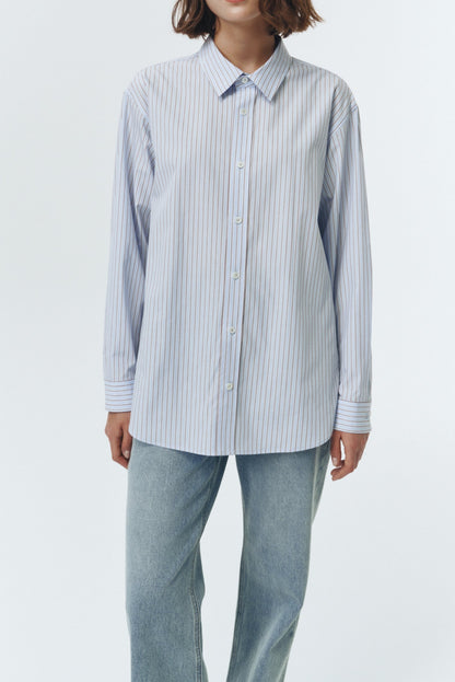 Chemise Informal Bleu / Marron - Dunst
