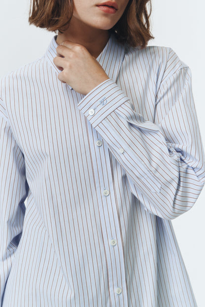 Chemise Informal Bleu / Marron - Dunst