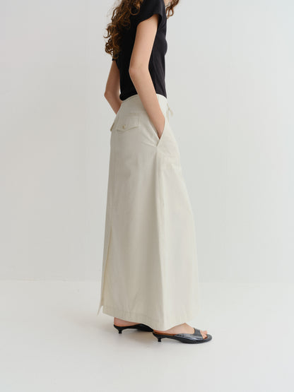 Maxi Jupe A-Line - Dunst