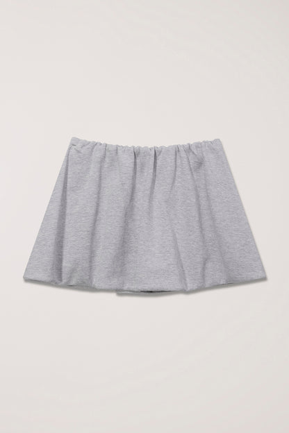 Mini Jupe Boule Jersey Gris - Dunst