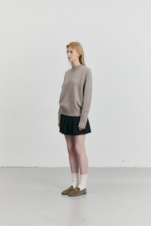 Jupe Courte Plissée - Dunst