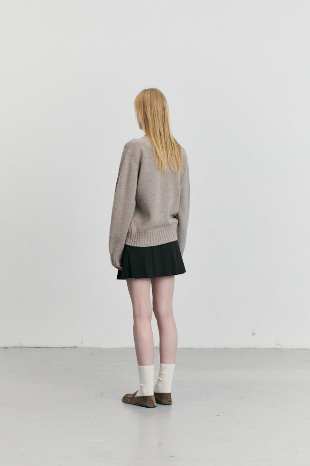 Jupe Courte Plissée - Dunst