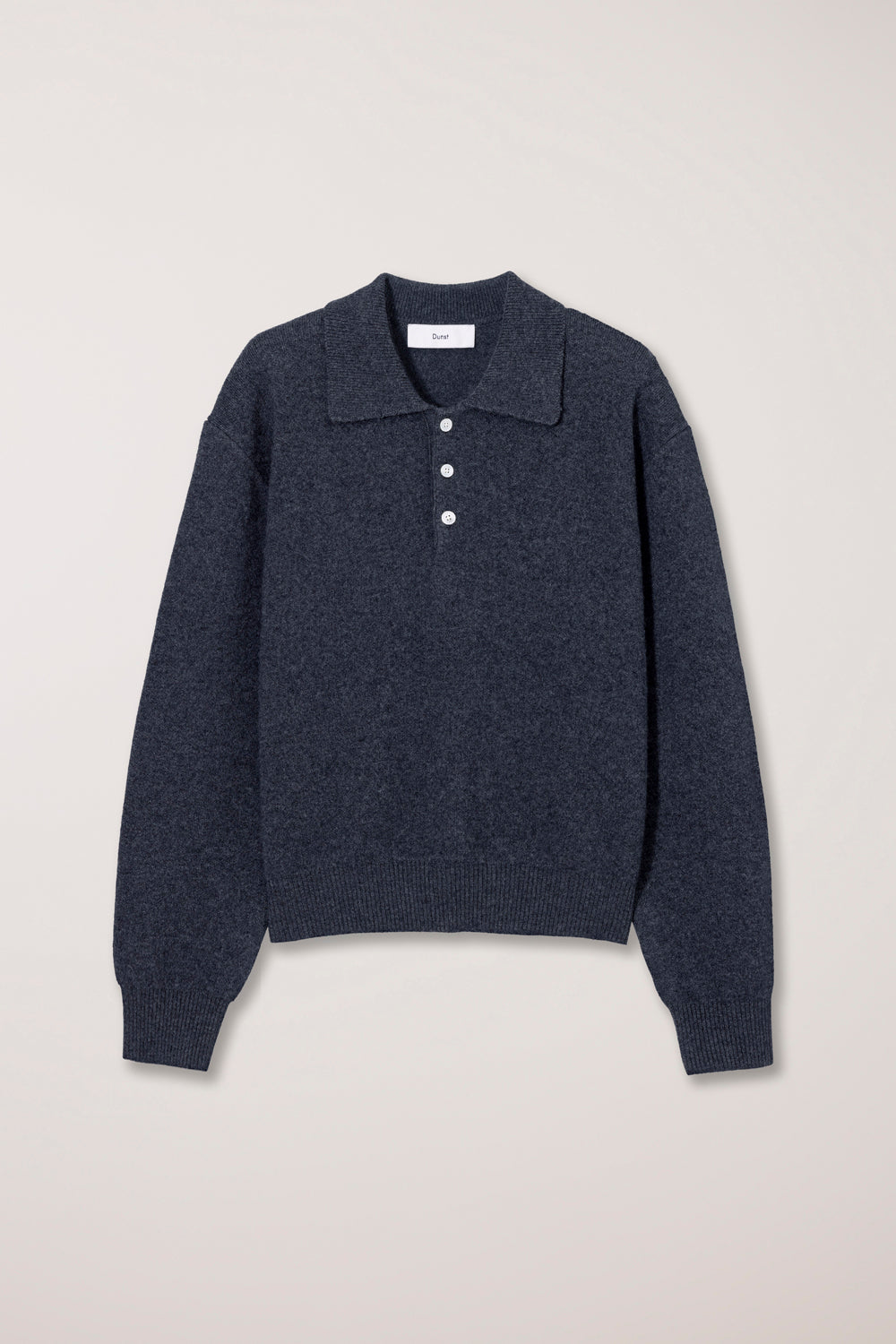Polo Maille Cachemire Charcoal - Dunst