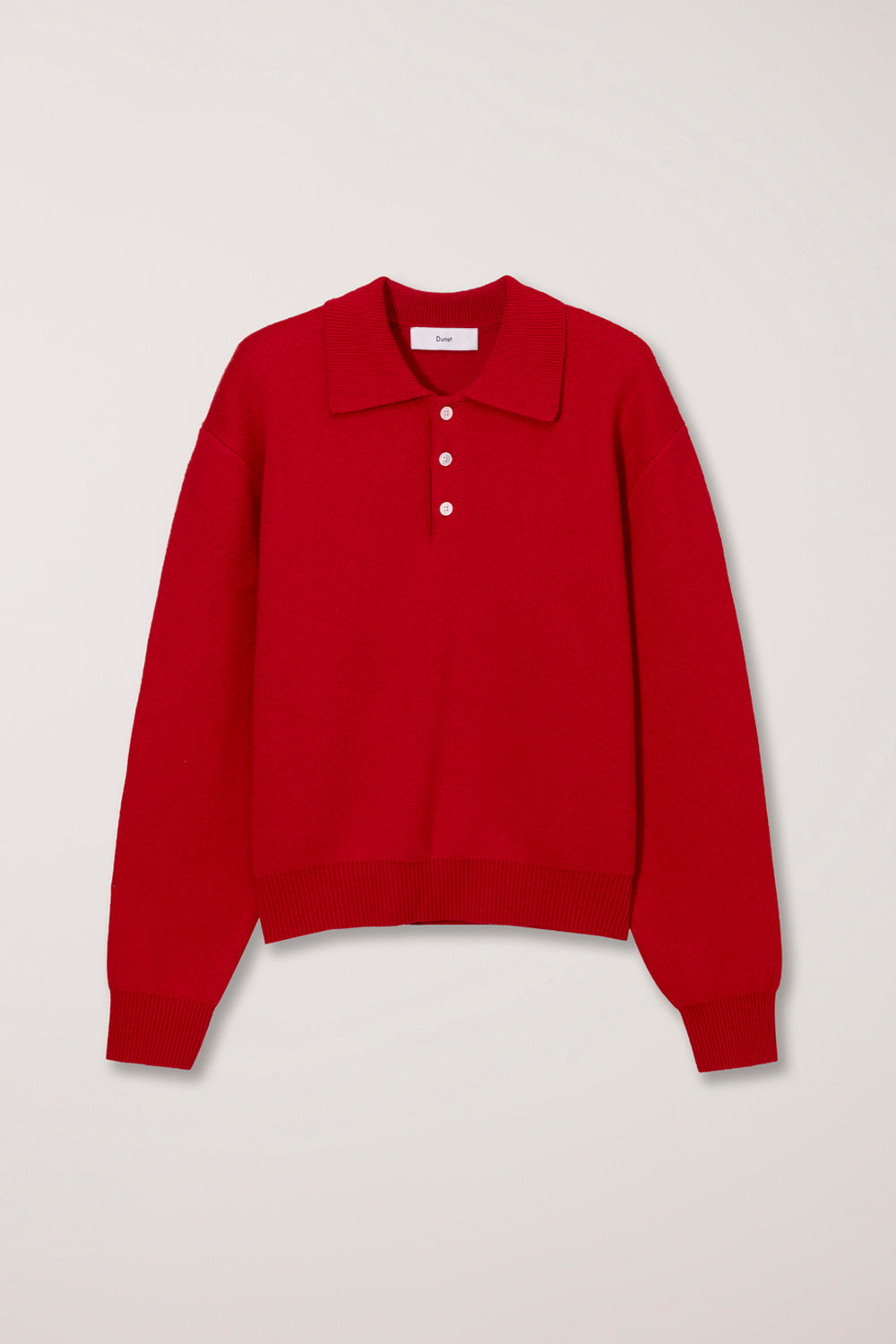 Polo Maille Cachemire Rouge - Dunst
