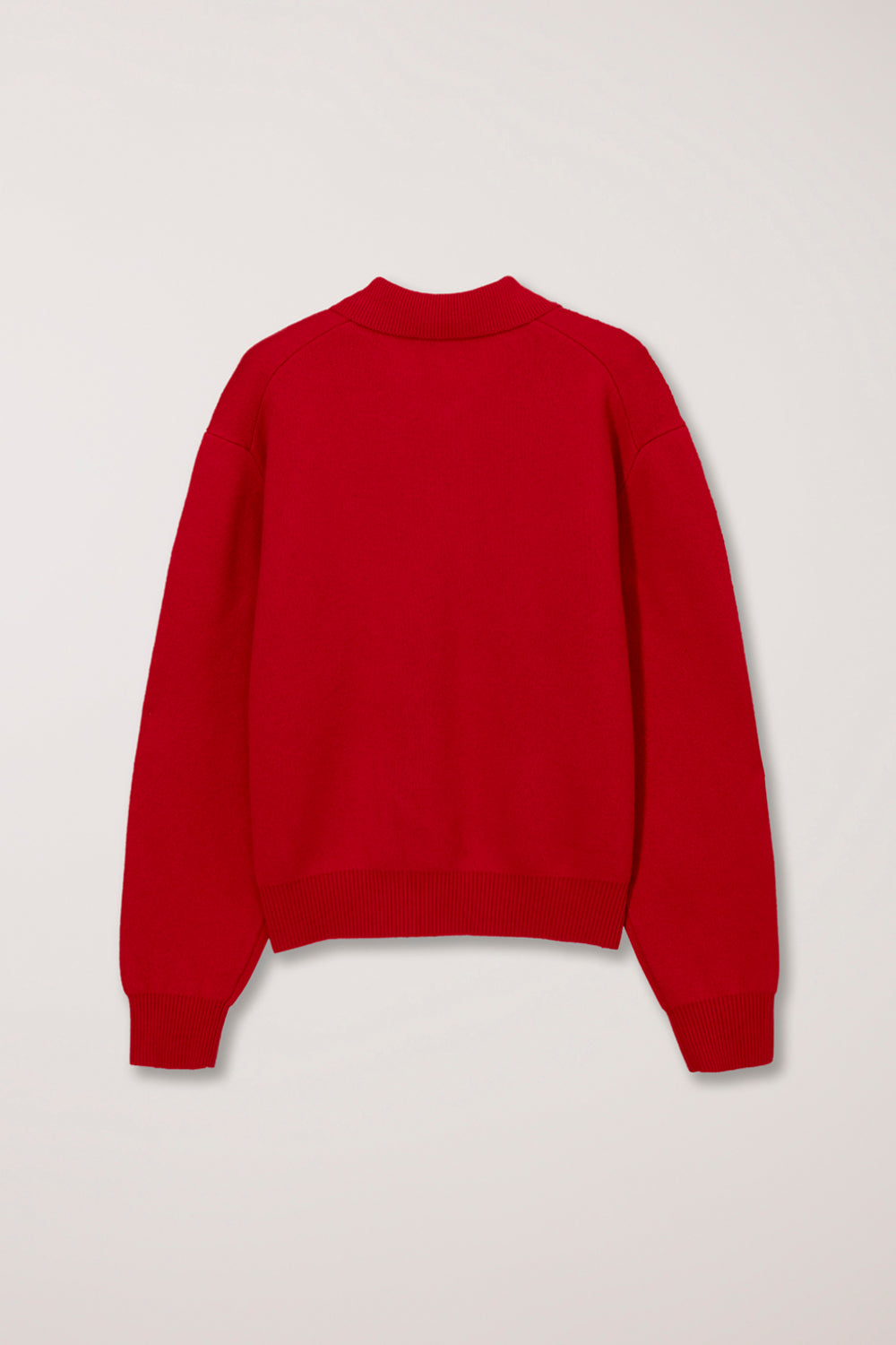 Polo Maille Cachemire Rouge - Dunst