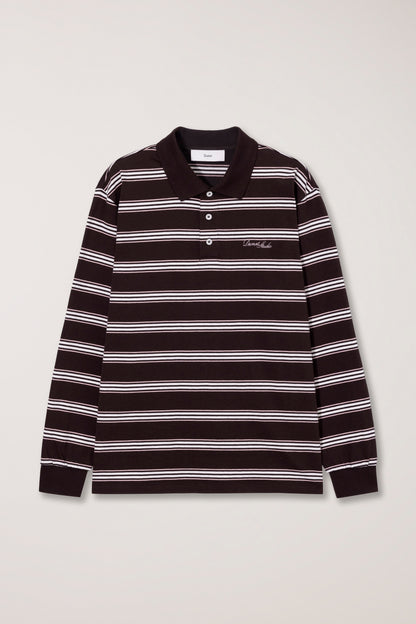 Polo Rayé Marron - Dunst
