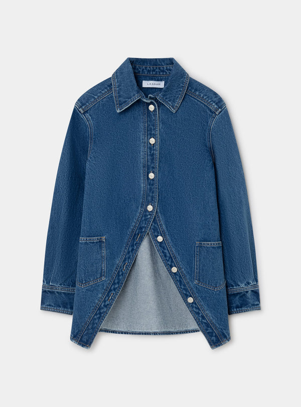 Chemise No Boyfriend  Denim - Laagam
