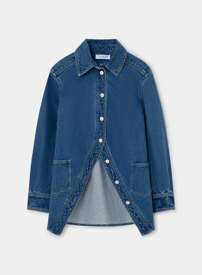 Chemise No Boyfriend  Denim - Laagam