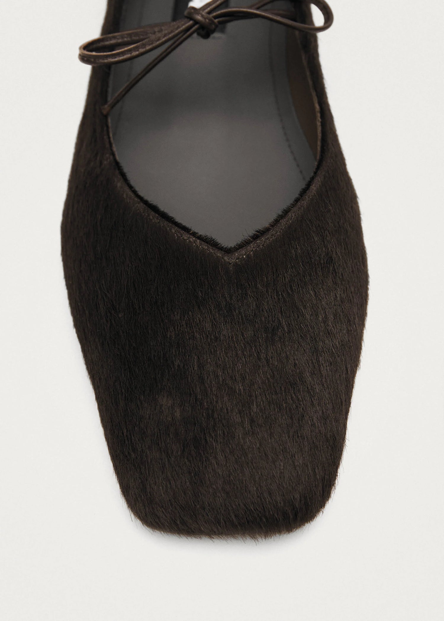 Ballerines en Cuir Souple Marron - Alohas