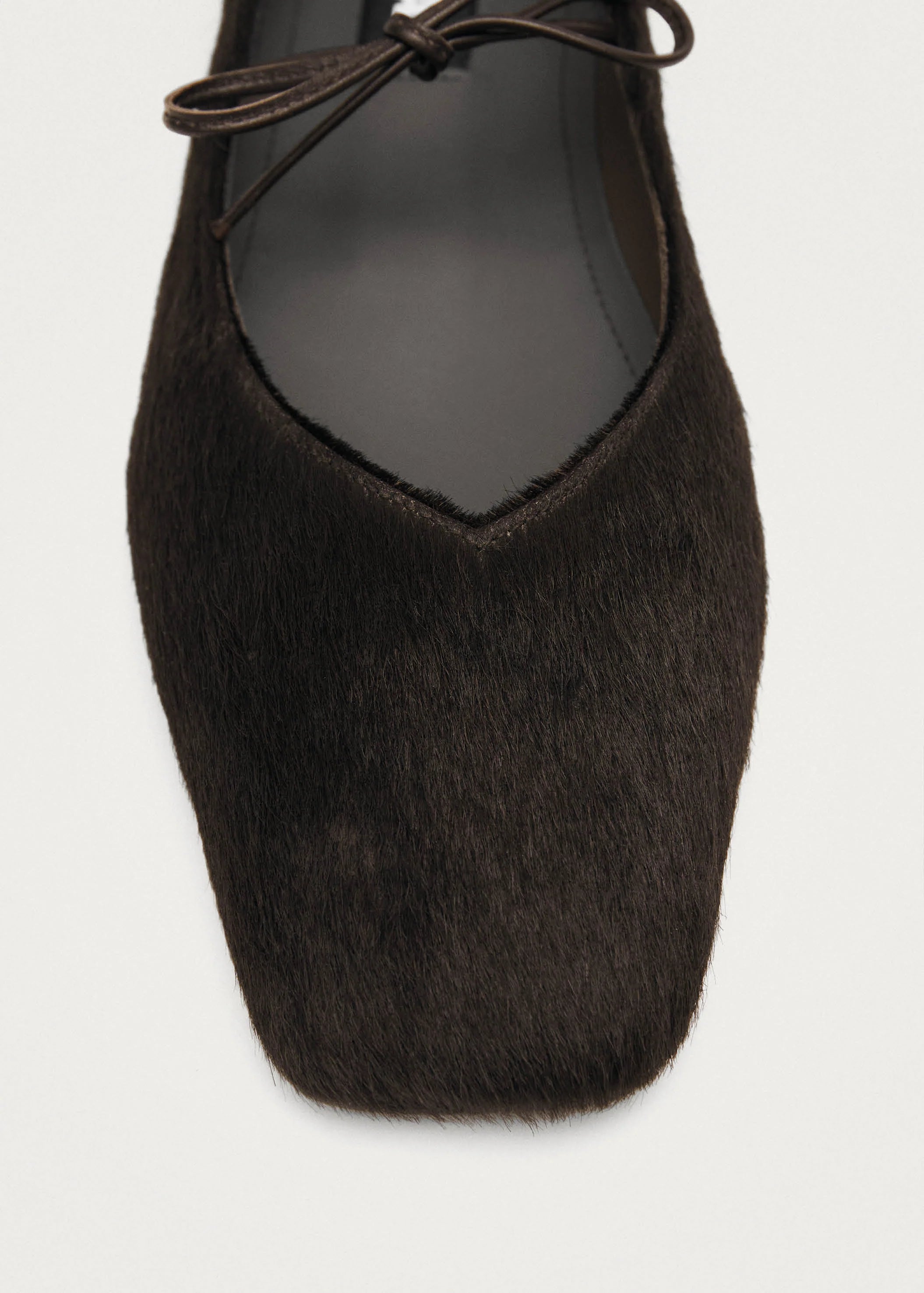 Ballerines en Cuir Souple Marron - Alohas
