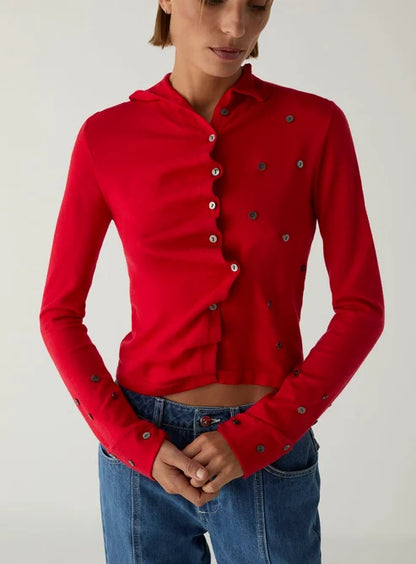 Cardigan Fia Rouge - Laagam