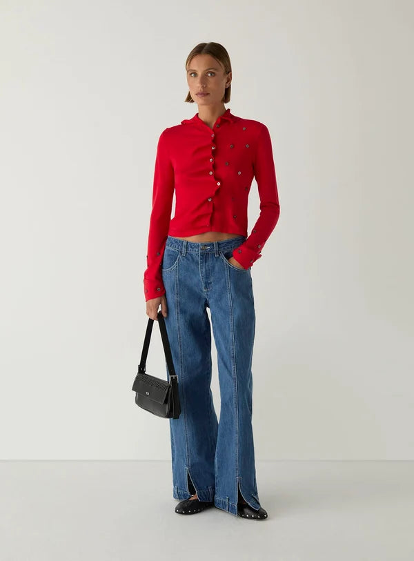Cardigan Fia Rouge - Laagam