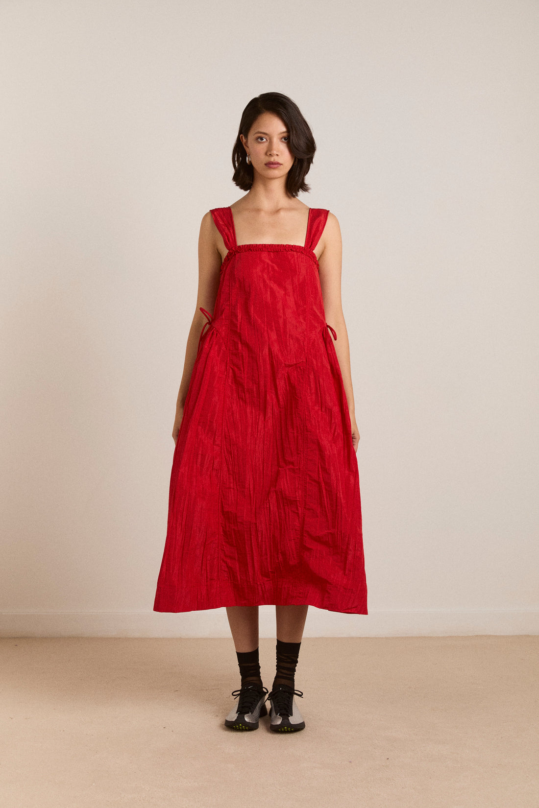 Robe Elina Midi - Damson Madder