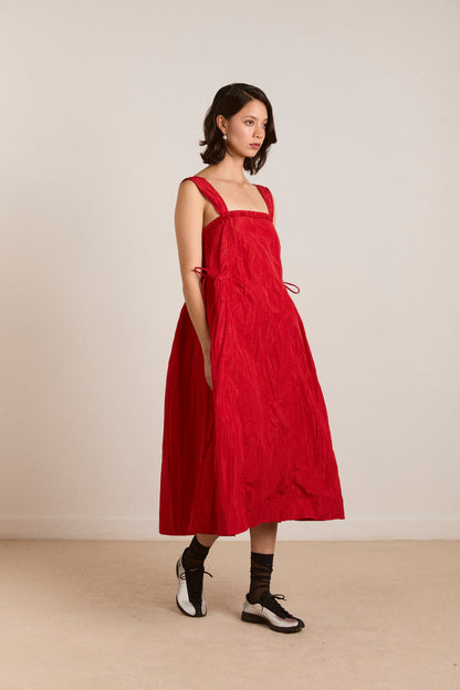 Robe Elina Midi - Damson Madder