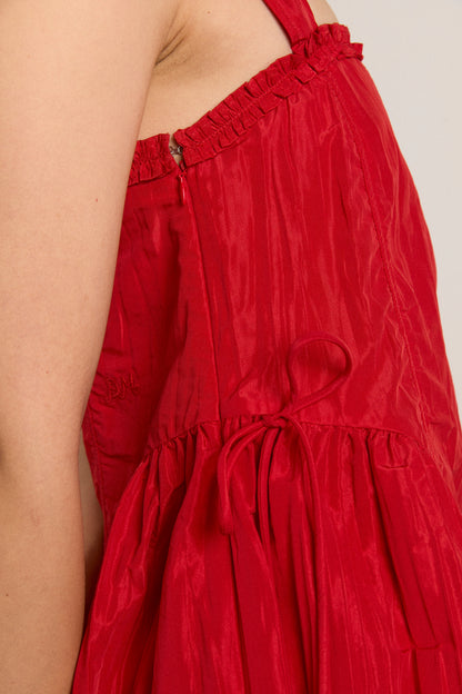 Robe Elina Midi - Damson Madder