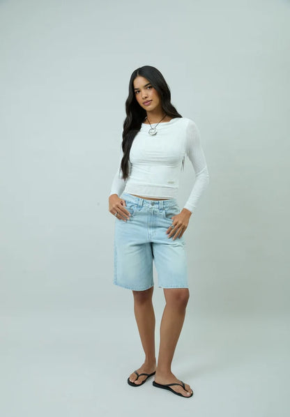 Top Mesh Manche Longue - House Of Sunny