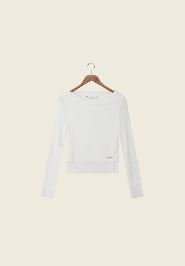 Top Mesh Manche Longue - House Of Sunny