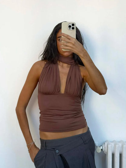 Top Isabela Marron - Susmie&