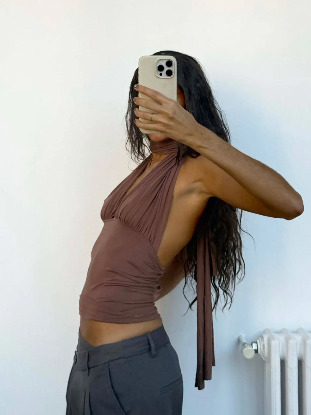 Top Isabela Marron - Susmie&