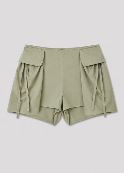 Short Micro Poches Vert - Deiji Studios
