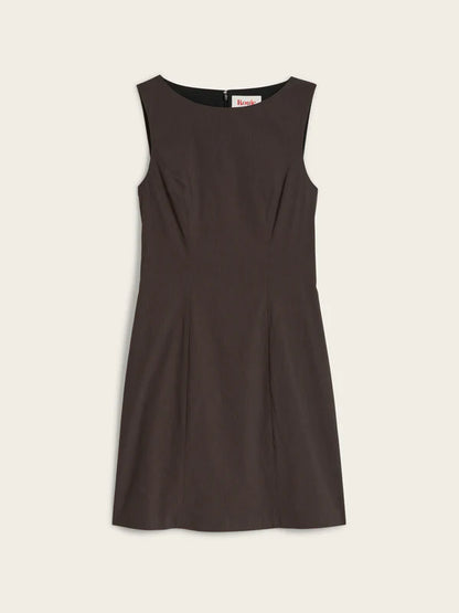 Robe Alberta Marron - Rouje