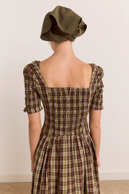 Robe Molly Midi - Damson Madder