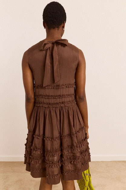 Robe Midi Reed - Damson Madder
