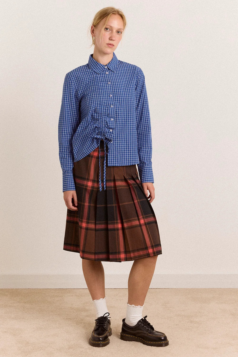 Chemise Talia - Damson Madder