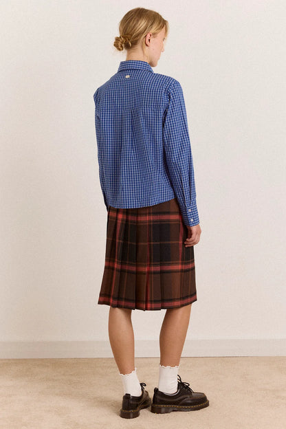 Chemise Talia - Damson Madder