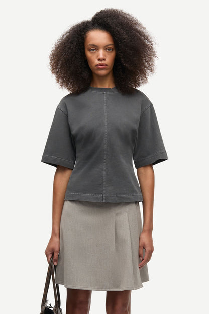 T-shirt Noir Sadisas - Samsoe Samsoe