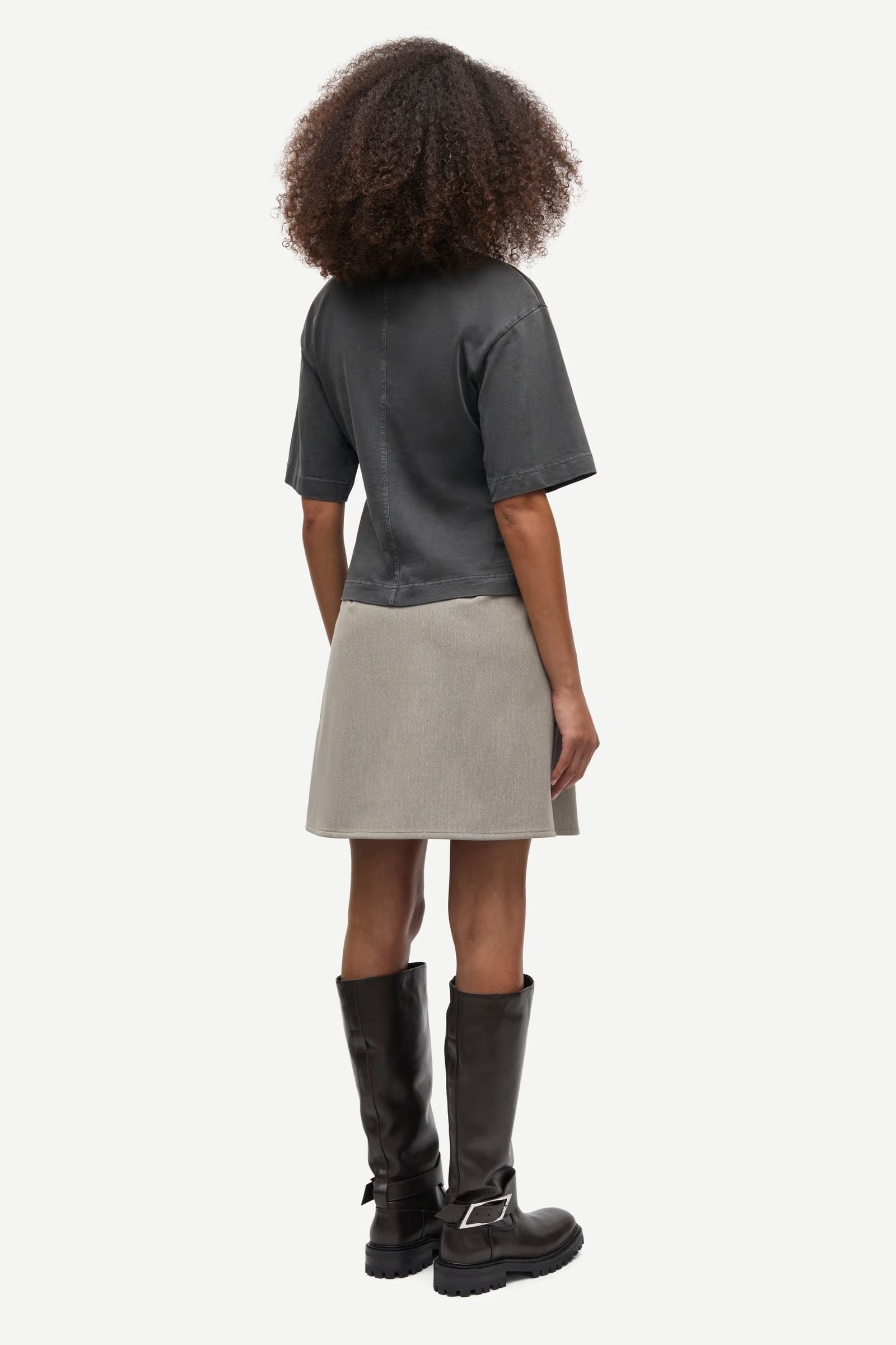 T-shirt Noir Sadisas - Samsoe Samsoe