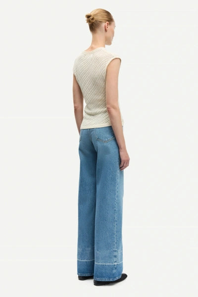 Sarebecca Patch Jeans - Samsoe Samsoe