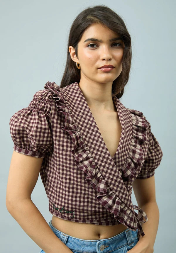 Top Gingham - House Of Sunny