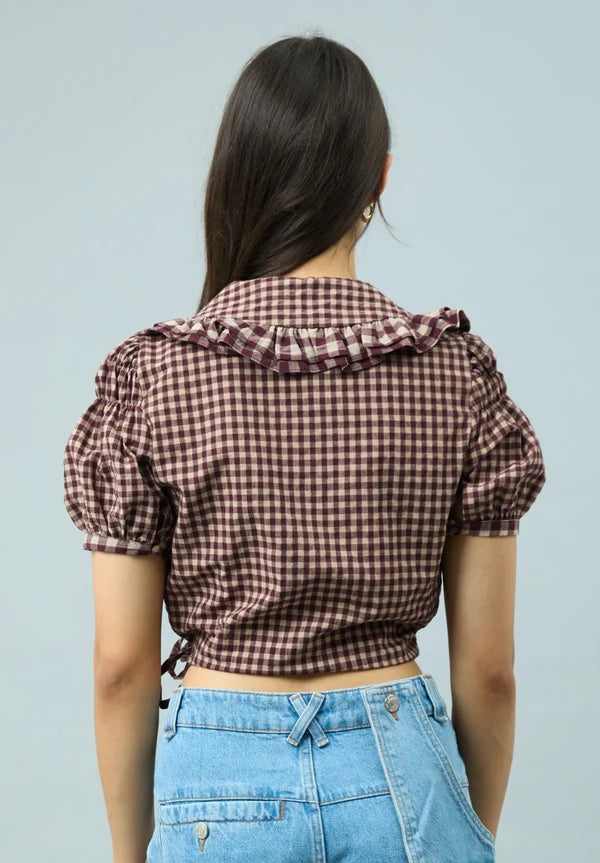 Top Gingham - House Of Sunny