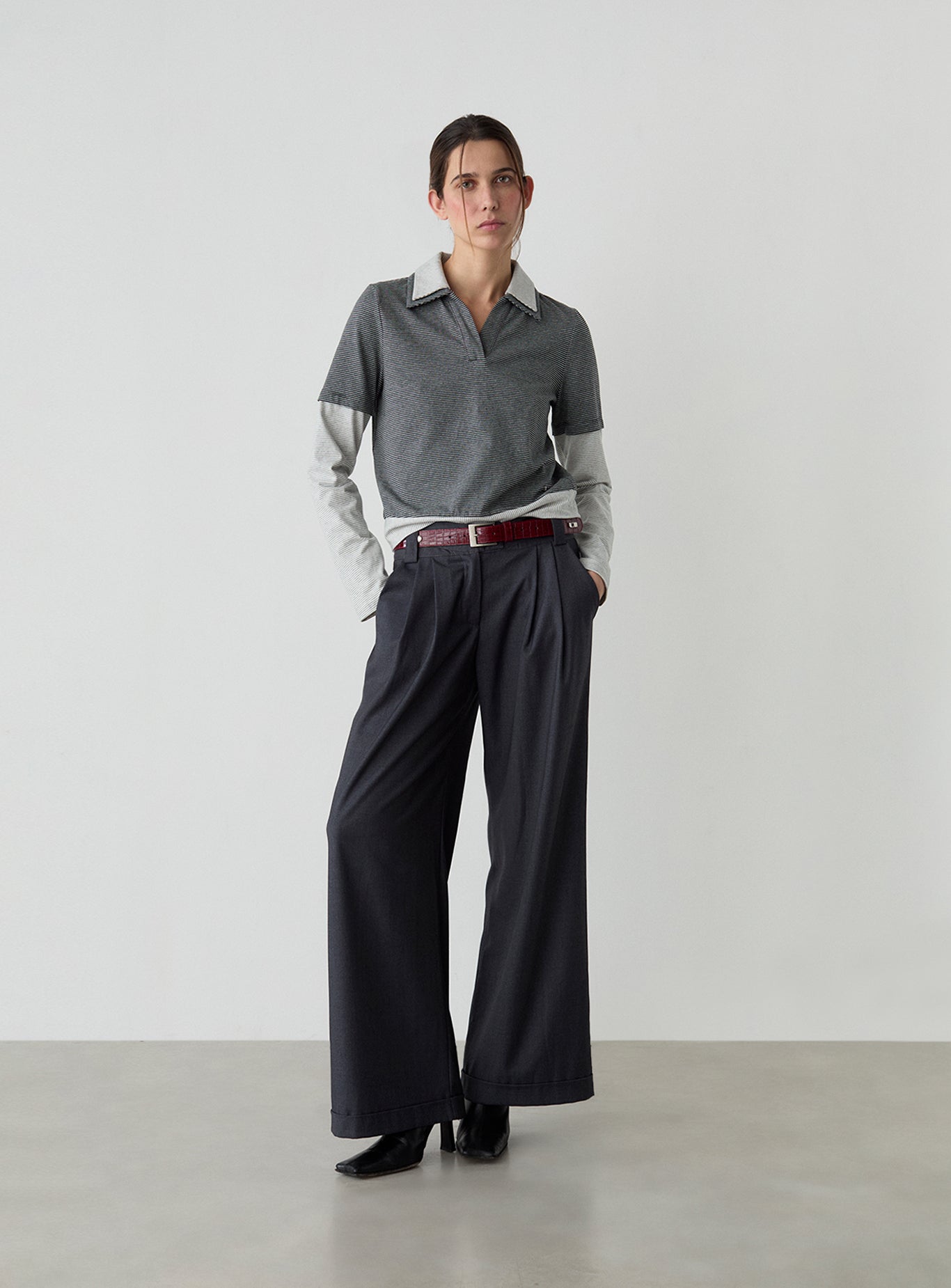 Polo Candace Gris - Laagam