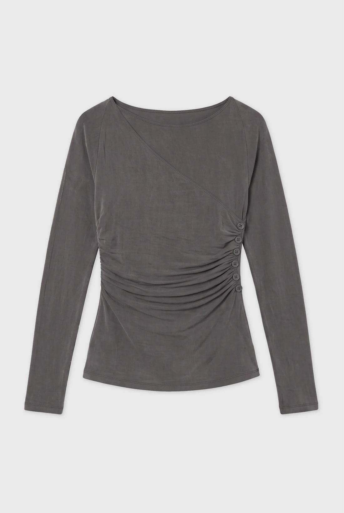 Top Kylie Cupro Wrap - Peachy Den