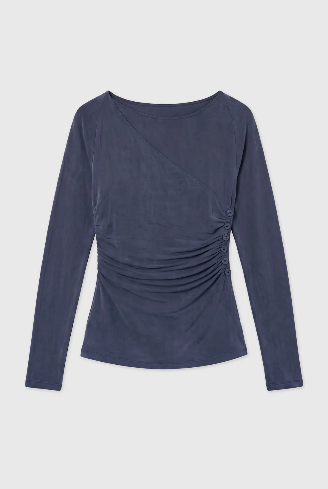 Top Kylie Cupro Wrap - Peachy Den