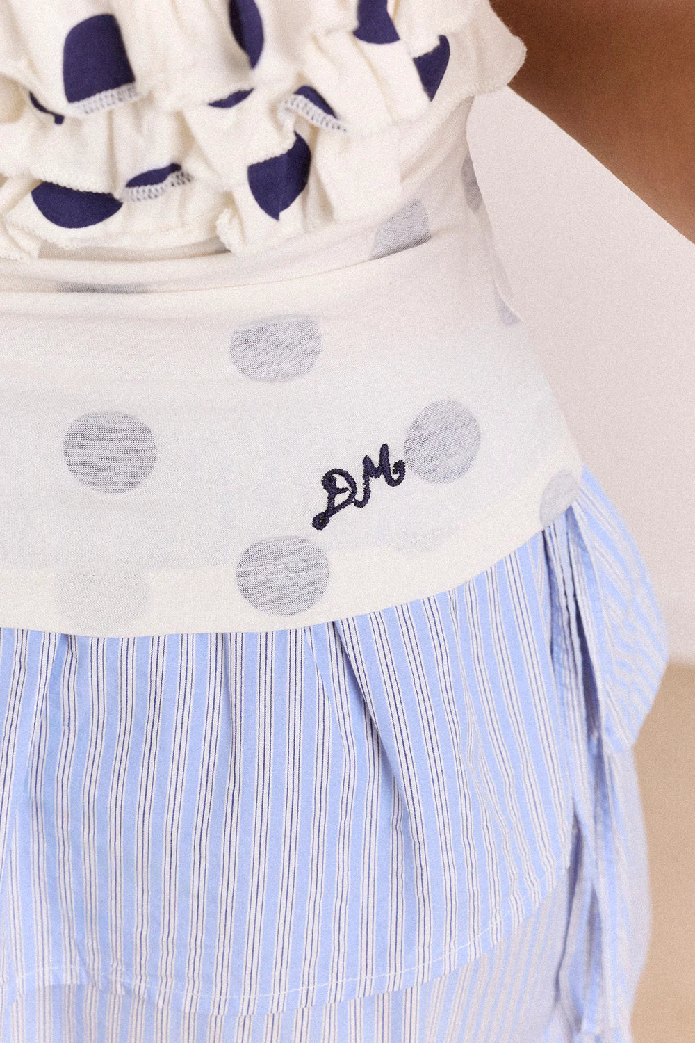 Top Zazie Polka Dots - Damson Madder
