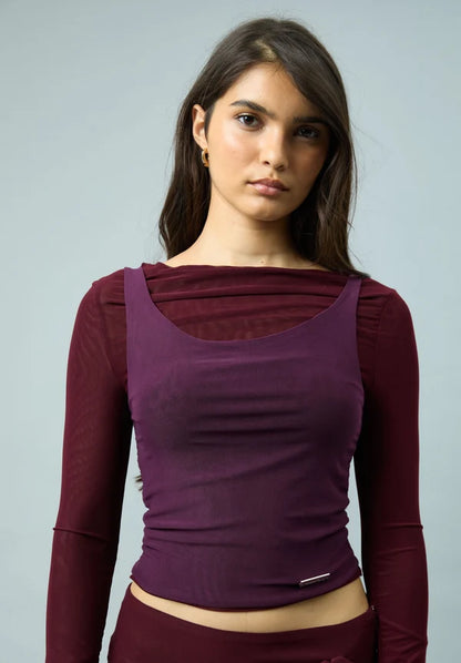 Top Mesh Prune - House Of Sunny