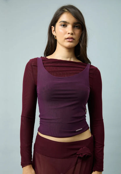Top Mesh Prune - House Of Sunny